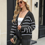 Zeagoo Women's Cropped Cardigan 2024 Fall Button Sweaters