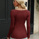 Zeagoo Sweaters for Women Long Sleeve V Neck Ribbed Knit Tops