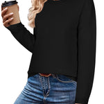 Zeagoo Sweaters for Women Fall Outfits Long Sleeve Knit Pullover Tops