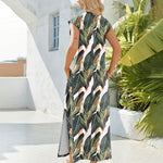 Zeagoo Women Floral Maxi Dress Summer Casual Sleeveless Sundress