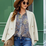 Casual Button Down Long Sleeve Blouses (US Only)