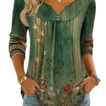 Zeagoo Dressy Casual Fashion V-neck Fall Blouses for Women Casual Work Office Loose Fit 2026 | Under $40