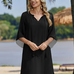 Zeagoo Women's Boho Mini Dress with Pockets (US Only)