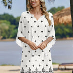 Zeagoo Women's Boho Mini Dress with Pockets (US Only)