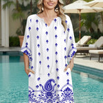 Zeagoo Women's Boho Mini Dress with Pockets (US Only)
