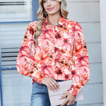 Elegant Lantern Long Sleeve Blouse (US Only)