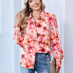 Elegant Lantern Long Sleeve Blouse (US Only)