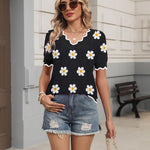 Casual Summer Lightweight Knit Blouse (US Only)