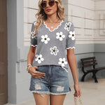 Casual Summer Lightweight Knit Blouse (US Only)