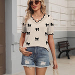 Casual Summer Lightweight Knit Blouse (US Only)