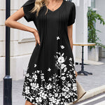Zeagoo Women's Casual A Line Tulip Sleeve Summer Dress (US Only)