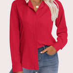 Zeagoo Women's Button Down Shirts Classic Fit Dress Shirt