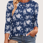 Zeagoo Women's Casual 3/4 Sleeve T-Shirts Cute Tunic Tops