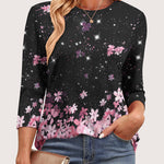Zeagoo Women's Casual 3/4 Sleeve T-Shirts Cute Tunic Tops