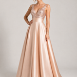 Amelia Robertson | Sequined Gown Formal Maxi Dress For Women
