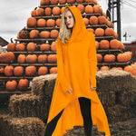 Zeagoo Women Pullover Hoodies Sweatshirt Long Sleeve High Low Sweater Oversize Top with Pocket (Us Only)