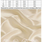 Satin V Neck Twist Front Silk Shirts - Zeagoo (Us Only)