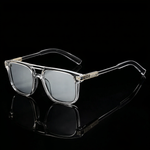 Axton Double Bridge Square Sunglasses