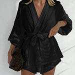 Cotton Wonderland Tied Two Piece Shorts Set