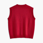 Casual Button Up Sweater Vest