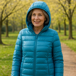 Metta Transitional Padded Jacket | Ocean Blue