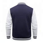 Virello Waffle Knit Bomber Jacket