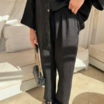 Charlotte Reid | Linen Two-Piece Set For Women