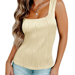 Zeagoo Square Neck Tank Tops