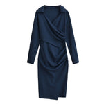 Alessandra Wrap Midi Dress