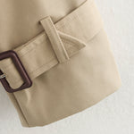 Valeria Cropped Trench Coat