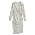 Alessandra Wrap Midi Dress