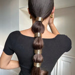 Aria Gold 4-Piece Hair Rings