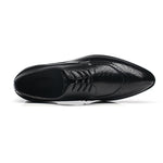 Domenico Embossed Wingtip Shoes