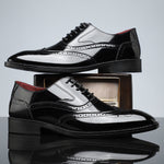Santiago Leather Wingtip Dress Shoes