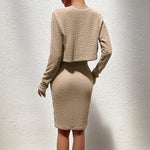 Gabriela Textured Knit Two-Piece Set