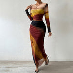 Valentina Gradient Maxi Dress