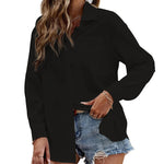 Zeagoo Women's Button Down Shirt Long Sleeve Chiffon Blouse