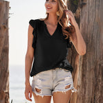 Shirts Short Sleeve Loose T Shirt Blouses - Zeagoo (Us Only)