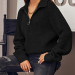 Zeagoo Long Sleeve Oversized Knit Sweater Tops