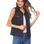 Zeagoo Women's Denim Vest Jean Vest