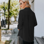 Zeagoo Women's Button Down Shirt Long Sleeve Chiffon Blouse