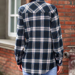 Long/Roll Up Sleeve Cotton Plaid Shirts - Zeagoo (Us Only)