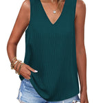 Zeagoo V Neck Cami Tank Tops