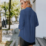 Zeagoo Women's Button Down Shirt Long Sleeve Chiffon Blouse