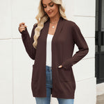 Zeagoo Lightweight Open Front Knit Cardigans with Pocket (US Only)