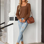 Zeagoo Tunic Tops Long Sleeve Shirts