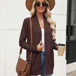 Zeagoo Lightweight Open Front Knit Cardigans with Pocket (US Only)