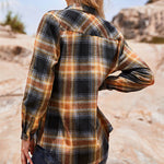 Long/Roll Up Sleeve Cotton Plaid Shirts - Zeagoo (Us Only)