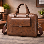 Leather Work Bag