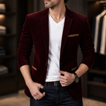 Classic Velvet Blazer